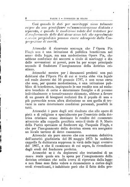 La giustizia amministrativa raccolta di decisioni e pareri del Consiglio di Stato, decisioni della Corte dei conti, sentenze della Cassazione di Roma, e decisioni delle Giunte provinciali amministrative