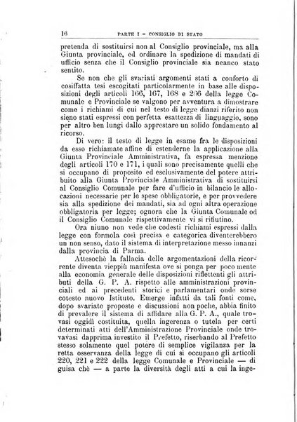 La giustizia amministrativa raccolta di decisioni e pareri del Consiglio di Stato, decisioni della Corte dei conti, sentenze della Cassazione di Roma, e decisioni delle Giunte provinciali amministrative