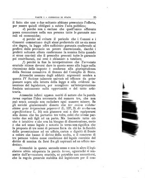 La giustizia amministrativa raccolta di decisioni e pareri del Consiglio di Stato, decisioni della Corte dei conti, sentenze della Cassazione di Roma, e decisioni delle Giunte provinciali amministrative