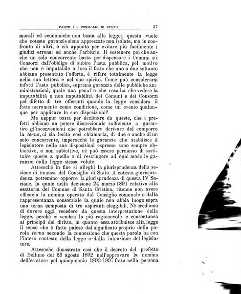 La giustizia amministrativa raccolta di decisioni e pareri del Consiglio di Stato, decisioni della Corte dei conti, sentenze della Cassazione di Roma, e decisioni delle Giunte provinciali amministrative