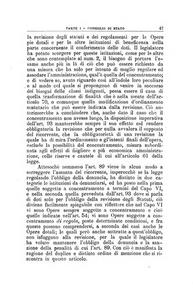 La giustizia amministrativa raccolta di decisioni e pareri del Consiglio di Stato, decisioni della Corte dei conti, sentenze della Cassazione di Roma, e decisioni delle Giunte provinciali amministrative