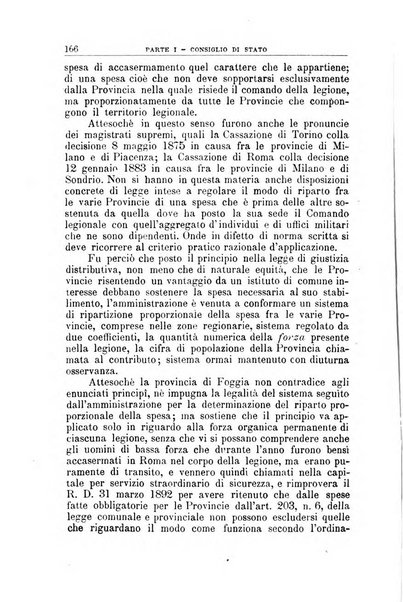 La giustizia amministrativa raccolta di decisioni e pareri del Consiglio di Stato, decisioni della Corte dei conti, sentenze della Cassazione di Roma, e decisioni delle Giunte provinciali amministrative