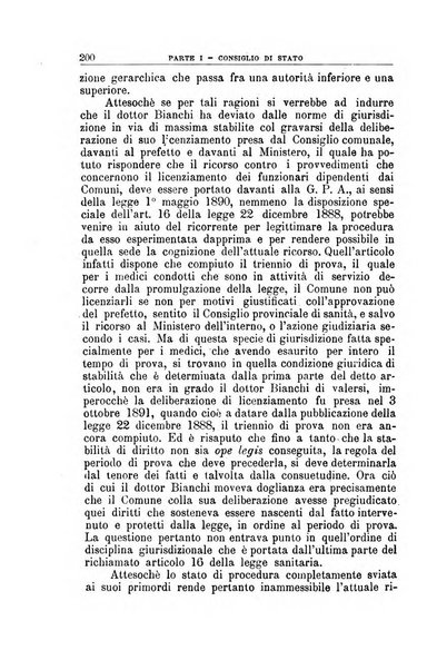 La giustizia amministrativa raccolta di decisioni e pareri del Consiglio di Stato, decisioni della Corte dei conti, sentenze della Cassazione di Roma, e decisioni delle Giunte provinciali amministrative