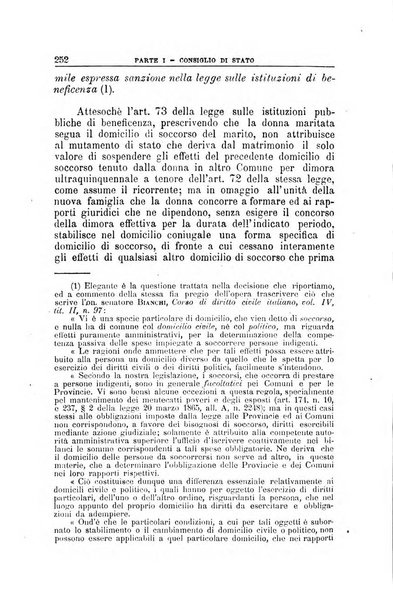 La giustizia amministrativa raccolta di decisioni e pareri del Consiglio di Stato, decisioni della Corte dei conti, sentenze della Cassazione di Roma, e decisioni delle Giunte provinciali amministrative