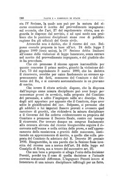 La giustizia amministrativa raccolta di decisioni e pareri del Consiglio di Stato, decisioni della Corte dei conti, sentenze della Cassazione di Roma, e decisioni delle Giunte provinciali amministrative