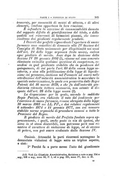 La giustizia amministrativa raccolta di decisioni e pareri del Consiglio di Stato, decisioni della Corte dei conti, sentenze della Cassazione di Roma, e decisioni delle Giunte provinciali amministrative