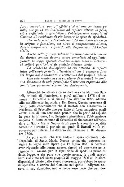 La giustizia amministrativa raccolta di decisioni e pareri del Consiglio di Stato, decisioni della Corte dei conti, sentenze della Cassazione di Roma, e decisioni delle Giunte provinciali amministrative