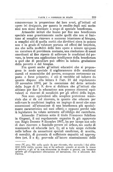 La giustizia amministrativa raccolta di decisioni e pareri del Consiglio di Stato, decisioni della Corte dei conti, sentenze della Cassazione di Roma, e decisioni delle Giunte provinciali amministrative