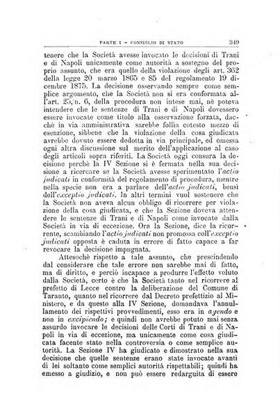 La giustizia amministrativa raccolta di decisioni e pareri del Consiglio di Stato, decisioni della Corte dei conti, sentenze della Cassazione di Roma, e decisioni delle Giunte provinciali amministrative