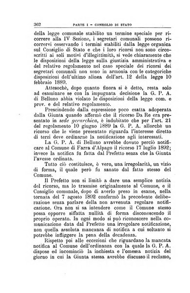 La giustizia amministrativa raccolta di decisioni e pareri del Consiglio di Stato, decisioni della Corte dei conti, sentenze della Cassazione di Roma, e decisioni delle Giunte provinciali amministrative