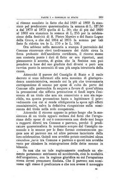 La giustizia amministrativa raccolta di decisioni e pareri del Consiglio di Stato, decisioni della Corte dei conti, sentenze della Cassazione di Roma, e decisioni delle Giunte provinciali amministrative