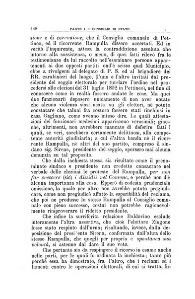 La giustizia amministrativa raccolta di decisioni e pareri del Consiglio di Stato, decisioni della Corte dei conti, sentenze della Cassazione di Roma, e decisioni delle Giunte provinciali amministrative