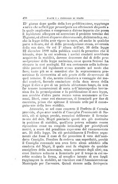 La giustizia amministrativa raccolta di decisioni e pareri del Consiglio di Stato, decisioni della Corte dei conti, sentenze della Cassazione di Roma, e decisioni delle Giunte provinciali amministrative