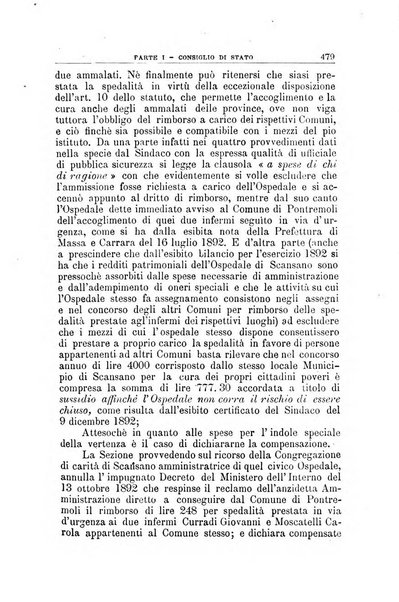 La giustizia amministrativa raccolta di decisioni e pareri del Consiglio di Stato, decisioni della Corte dei conti, sentenze della Cassazione di Roma, e decisioni delle Giunte provinciali amministrative