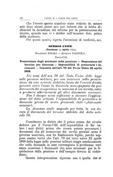 La giustizia amministrativa raccolta di decisioni e pareri del Consiglio di Stato, decisioni della Corte dei conti, sentenze della Cassazione di Roma, e decisioni delle Giunte provinciali amministrative