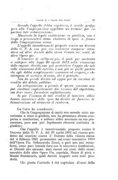 La giustizia amministrativa raccolta di decisioni e pareri del Consiglio di Stato, decisioni della Corte dei conti, sentenze della Cassazione di Roma, e decisioni delle Giunte provinciali amministrative