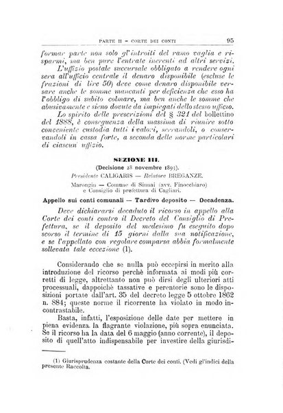 La giustizia amministrativa raccolta di decisioni e pareri del Consiglio di Stato, decisioni della Corte dei conti, sentenze della Cassazione di Roma, e decisioni delle Giunte provinciali amministrative