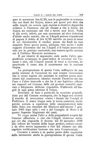 La giustizia amministrativa raccolta di decisioni e pareri del Consiglio di Stato, decisioni della Corte dei conti, sentenze della Cassazione di Roma, e decisioni delle Giunte provinciali amministrative