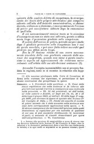 La giustizia amministrativa raccolta di decisioni e pareri del Consiglio di Stato, decisioni della Corte dei conti, sentenze della Cassazione di Roma, e decisioni delle Giunte provinciali amministrative