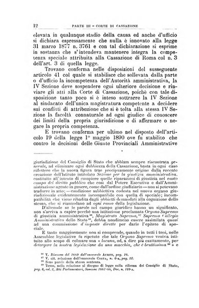 La giustizia amministrativa raccolta di decisioni e pareri del Consiglio di Stato, decisioni della Corte dei conti, sentenze della Cassazione di Roma, e decisioni delle Giunte provinciali amministrative