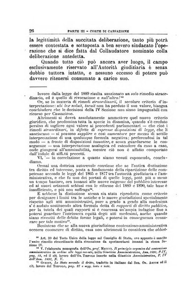 La giustizia amministrativa raccolta di decisioni e pareri del Consiglio di Stato, decisioni della Corte dei conti, sentenze della Cassazione di Roma, e decisioni delle Giunte provinciali amministrative