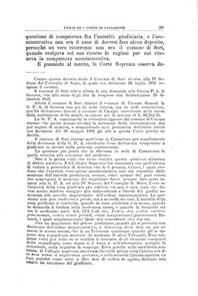 La giustizia amministrativa raccolta di decisioni e pareri del Consiglio di Stato, decisioni della Corte dei conti, sentenze della Cassazione di Roma, e decisioni delle Giunte provinciali amministrative