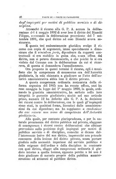 La giustizia amministrativa raccolta di decisioni e pareri del Consiglio di Stato, decisioni della Corte dei conti, sentenze della Cassazione di Roma, e decisioni delle Giunte provinciali amministrative