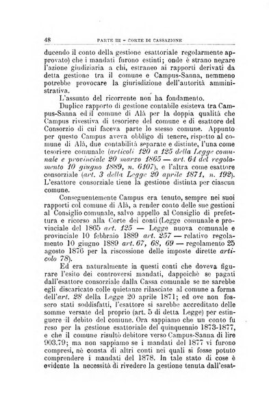 La giustizia amministrativa raccolta di decisioni e pareri del Consiglio di Stato, decisioni della Corte dei conti, sentenze della Cassazione di Roma, e decisioni delle Giunte provinciali amministrative