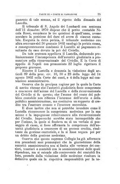 La giustizia amministrativa raccolta di decisioni e pareri del Consiglio di Stato, decisioni della Corte dei conti, sentenze della Cassazione di Roma, e decisioni delle Giunte provinciali amministrative