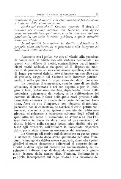 La giustizia amministrativa raccolta di decisioni e pareri del Consiglio di Stato, decisioni della Corte dei conti, sentenze della Cassazione di Roma, e decisioni delle Giunte provinciali amministrative