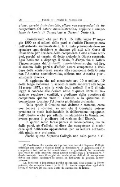 La giustizia amministrativa raccolta di decisioni e pareri del Consiglio di Stato, decisioni della Corte dei conti, sentenze della Cassazione di Roma, e decisioni delle Giunte provinciali amministrative