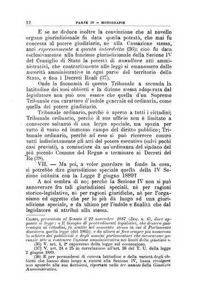 La giustizia amministrativa raccolta di decisioni e pareri del Consiglio di Stato, decisioni della Corte dei conti, sentenze della Cassazione di Roma, e decisioni delle Giunte provinciali amministrative