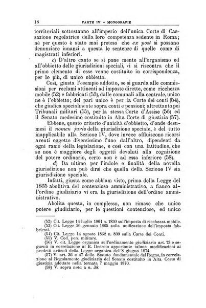 La giustizia amministrativa raccolta di decisioni e pareri del Consiglio di Stato, decisioni della Corte dei conti, sentenze della Cassazione di Roma, e decisioni delle Giunte provinciali amministrative