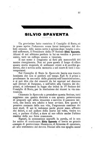 La giustizia amministrativa raccolta di decisioni e pareri del Consiglio di Stato, decisioni della Corte dei conti, sentenze della Cassazione di Roma, e decisioni delle Giunte provinciali amministrative