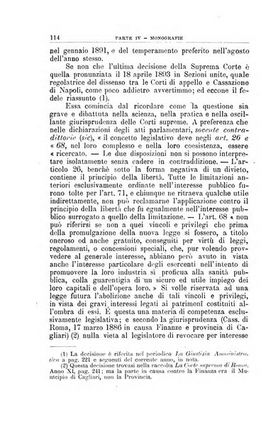 La giustizia amministrativa raccolta di decisioni e pareri del Consiglio di Stato, decisioni della Corte dei conti, sentenze della Cassazione di Roma, e decisioni delle Giunte provinciali amministrative