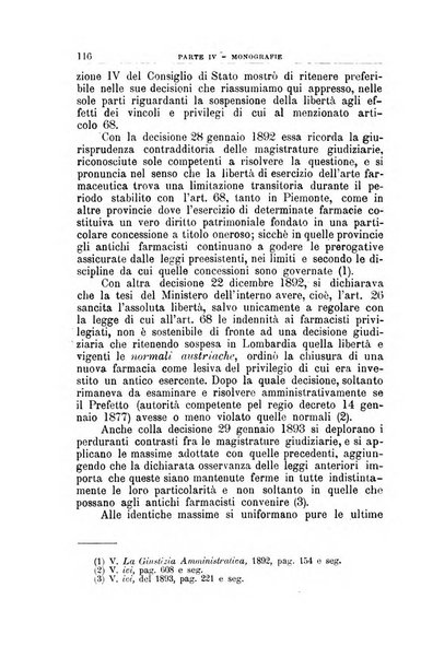 La giustizia amministrativa raccolta di decisioni e pareri del Consiglio di Stato, decisioni della Corte dei conti, sentenze della Cassazione di Roma, e decisioni delle Giunte provinciali amministrative