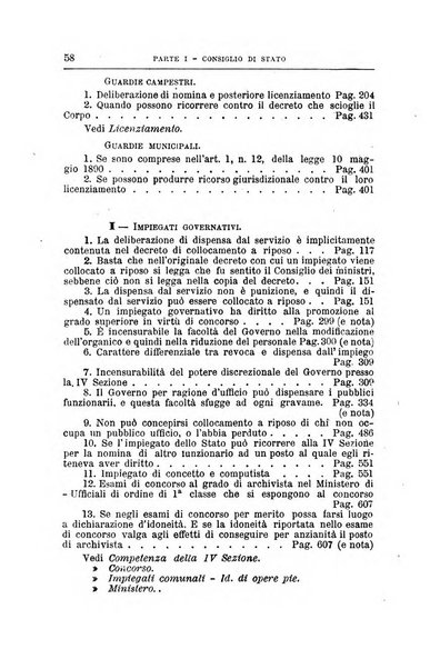 La giustizia amministrativa raccolta di decisioni e pareri del Consiglio di Stato, decisioni della Corte dei conti, sentenze della Cassazione di Roma, e decisioni delle Giunte provinciali amministrative