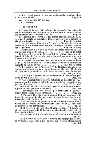 La giustizia amministrativa raccolta di decisioni e pareri del Consiglio di Stato, decisioni della Corte dei conti, sentenze della Cassazione di Roma, e decisioni delle Giunte provinciali amministrative