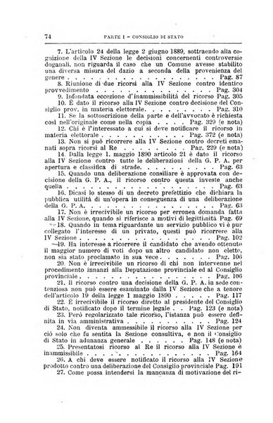 La giustizia amministrativa raccolta di decisioni e pareri del Consiglio di Stato, decisioni della Corte dei conti, sentenze della Cassazione di Roma, e decisioni delle Giunte provinciali amministrative