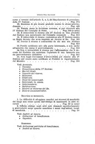 La giustizia amministrativa raccolta di decisioni e pareri del Consiglio di Stato, decisioni della Corte dei conti, sentenze della Cassazione di Roma, e decisioni delle Giunte provinciali amministrative