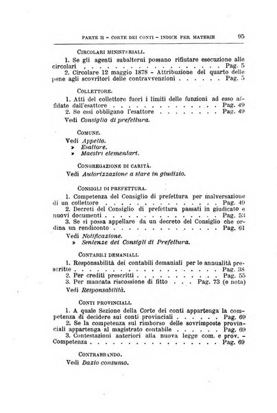 La giustizia amministrativa raccolta di decisioni e pareri del Consiglio di Stato, decisioni della Corte dei conti, sentenze della Cassazione di Roma, e decisioni delle Giunte provinciali amministrative