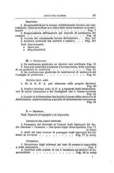 La giustizia amministrativa raccolta di decisioni e pareri del Consiglio di Stato, decisioni della Corte dei conti, sentenze della Cassazione di Roma, e decisioni delle Giunte provinciali amministrative