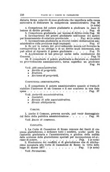 La giustizia amministrativa raccolta di decisioni e pareri del Consiglio di Stato, decisioni della Corte dei conti, sentenze della Cassazione di Roma, e decisioni delle Giunte provinciali amministrative