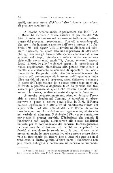 La giustizia amministrativa raccolta di decisioni e pareri del Consiglio di Stato, decisioni della Corte dei conti, sentenze della Cassazione di Roma, e decisioni delle Giunte provinciali amministrative