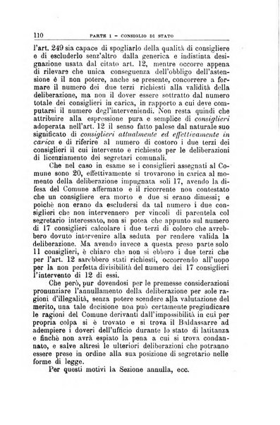 La giustizia amministrativa raccolta di decisioni e pareri del Consiglio di Stato, decisioni della Corte dei conti, sentenze della Cassazione di Roma, e decisioni delle Giunte provinciali amministrative