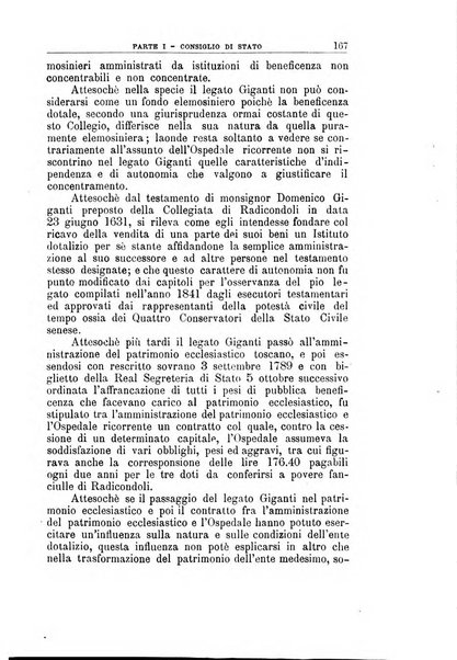 La giustizia amministrativa raccolta di decisioni e pareri del Consiglio di Stato, decisioni della Corte dei conti, sentenze della Cassazione di Roma, e decisioni delle Giunte provinciali amministrative