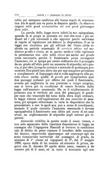 La giustizia amministrativa raccolta di decisioni e pareri del Consiglio di Stato, decisioni della Corte dei conti, sentenze della Cassazione di Roma, e decisioni delle Giunte provinciali amministrative