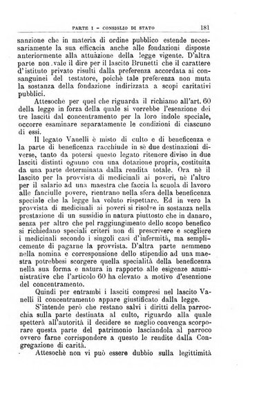 La giustizia amministrativa raccolta di decisioni e pareri del Consiglio di Stato, decisioni della Corte dei conti, sentenze della Cassazione di Roma, e decisioni delle Giunte provinciali amministrative