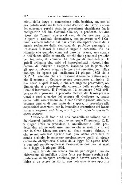 La giustizia amministrativa raccolta di decisioni e pareri del Consiglio di Stato, decisioni della Corte dei conti, sentenze della Cassazione di Roma, e decisioni delle Giunte provinciali amministrative