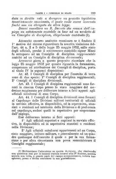 La giustizia amministrativa raccolta di decisioni e pareri del Consiglio di Stato, decisioni della Corte dei conti, sentenze della Cassazione di Roma, e decisioni delle Giunte provinciali amministrative